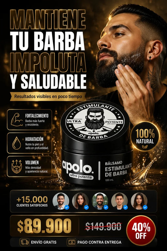 Estimulante De Barba Apolo
